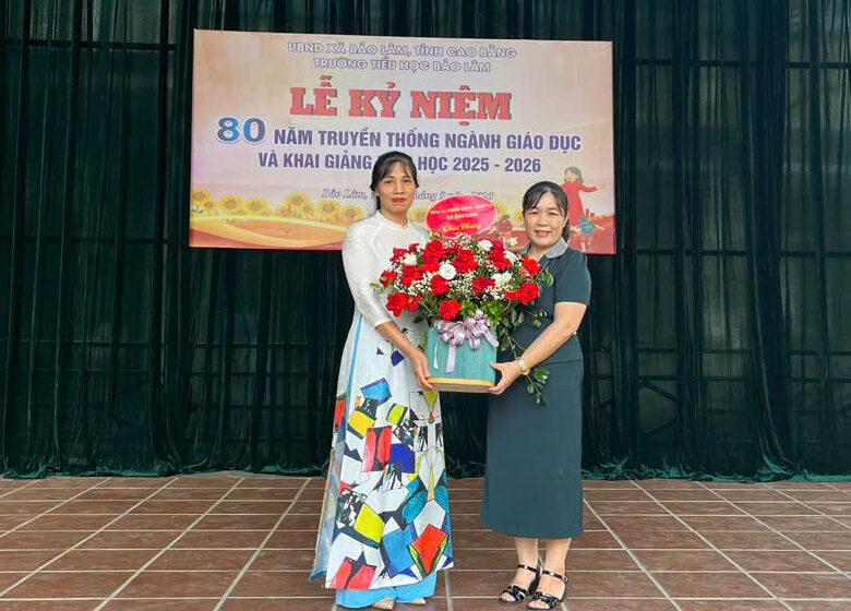  TRƯỜNG TIỂU HỌC BẢO LÂM LONG TRỌNG TỔ CHỨC LỄ KHAI GIẢNG NĂM HỌC 2025 – 2026